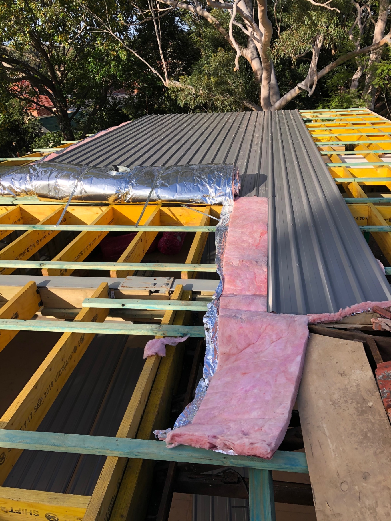 Reroof & structural extension, Manly, Sydney