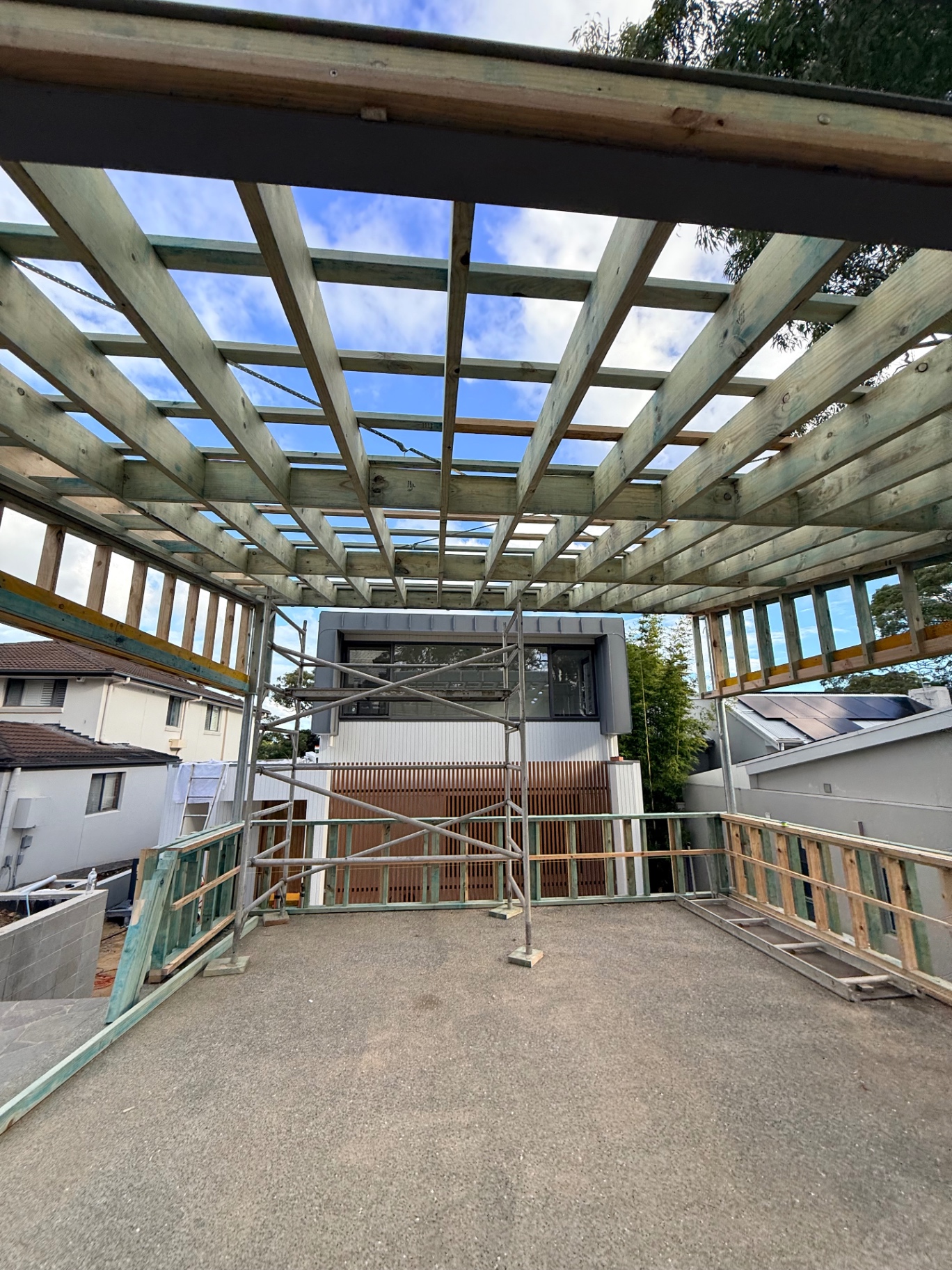 Carport renovation, Lane Cove, Sydney